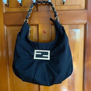 100% Authentic Fendi Black Bag